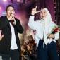 Pasha Ungu bersama Lisa Halaby
