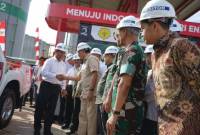 Menteri Pertanian (Mentan), Andi Amran Sulaiman hadiri Soft Launching implementasi Biodiesel B50,  yang digelar di Pabrik Biodiesel PT. Jhonlin Agro Raya, Batulicin, Kabupaten Tanah Bumbu, Kalimantan Selatan. Minggu (18/8/2024), (SuarIndonesia/Ist)