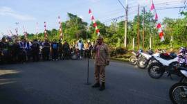 Kegiatan diawali pembacaan pesan-pesan pahlawan oleh Ketua Legiun Veteran Republik Indonesia Kabupaten Tanah Bumbu (SuarIndonesia/Repro)
