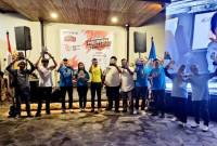 para juara di Kejurnas Seri 3 (1) Pertamina Merah Putih Wisata Rally (PMPWR) 2024 di Denpasar Bali, 24-25 Desember 2024. (SuarIndonesia/Ist)