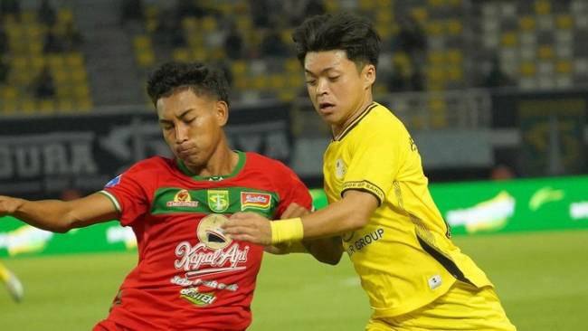 Barito Putera kalah 1-2 atas Persebaya Surabaya yang diwarnai blunder Ernando Ari pada pekan ketiga Liga 1 2024/2025. (Foto: Instagram @psbaritoputera)