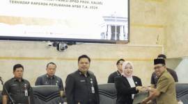 Rapat Paripurna dipimpin Wakil Ketua DPRD Provinsi Kalsel, Hj. Karmila Muhidin, (SuarIndonesia/Ist)