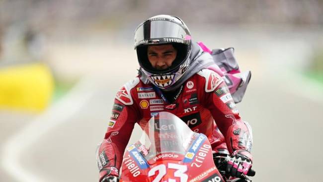 Hasil Sprint Race MotoGP Inggris 2024. Foto: AP/Jose Breton

