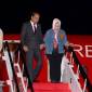 Jokowi dan Iriana tiba di IKN (Muchlis Jr - Biro Pers Sekretariat Presiden)