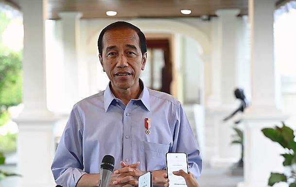 Presiden Joko Widodo. (Screenshot: YouTube @Sekretariat Presiden)