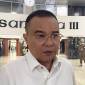 Wakil Ketua DPR RI Sufmi Dasco Ahmad menyatakan pihaknya resmi batal mengesahkan RUU Pilkada menjadi undang-undang. (CNN Indonesia/Arief Bimaputra)