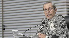 Wakil Ketua KPK Alexander Marwata mengklaim sudah memerintahkan Direktur Gratifikasi menindaklanjuti polemik jet pribadi Kaesang Pangarep. (CNNIndonesia/Safir Makki)