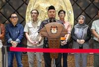 Komisi Pemilihan Umum (KPU) bakal merevisi PKPU tentang pencalonan gubernur, bupati, dan wali kota imbas putusan Mahkamah Konstitusi (MK) terkait syarat mencalonkan kepala daerah. (CNNIndonesia/Adi Maulana Ibrahim)