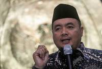 KPU sudah mengirimkan draf PKPU Nomor 8 Tahun 2024 sesuai putusan MK ke komisi II DPR. (CNN Indonesia/Adi Maulana Ibrahim)