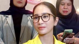 Bunga Zainal melaporkan soal kasus dugaan penipuan investasi bodong dengan kerugian senilai Rp6,2 miliar. (Disway/Hasyim Ashari)