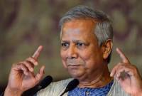
Muhammad Yunus peraih Hadiah Nobel Perdamaian ditunjuk jadi pemimpin interim Bangladesh. (AFP/ALEXANDER KLEIN)