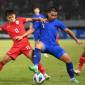 
Timnas Indonesia U-20 vs Thailand di Seoul Earth On Us Cup 2024. (ANTARA FOTO/SIGID KURNIAWAN)