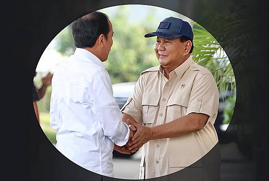 Istana membantah isu keretakan hubungan Presiden Jokowi dan Prabowo Subianto. (Dok Kementerian Pertahanan)