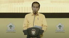 Presiden Joko Widodo (Jokowi) merespons putusan Mahkamah Konstitusi (MK) terkait ambang batas pencalonan dan batas usia kandidat di Pilkada. (Screenshot: youtube Golkar Indonesia)