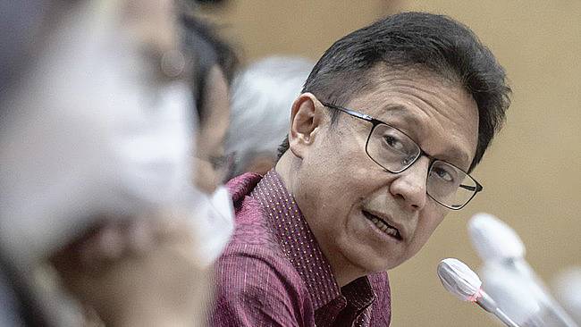 Menteri Kesehatan (Menkes) Budi Gunadi Sadikin. (ANTARA FOTO/MUHAMMAD ADIMAJA)