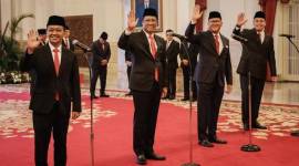 
Komisi Pemberantasan Korupsi (KPK) meminta para pejabat yang baru dilantik untuk melaporkan harta kekayaan (LHKPN) paling lambat tiga bulan terhitung mulai hari ini. (AFP/YASUYOSHI CHIBA)