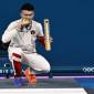 Rizki Juniansyah, peraih medali paling anyar bagi Indonesia di Olimpiade 2024. (Antara Foto/Wahyu Putro A)