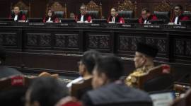 Foto Ilustrasi sidang di Mahkamah Konstitusi. (ANTARA FOTO/Aprillio Akbar)
