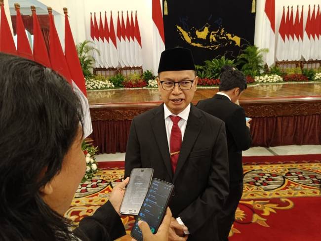 Kepala BPOM Taruna Ikrar. (Okezone/Fadli Ramadan)