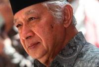 MPR cabut nama Soeharto dari TAP soal korupsi, kolusi, nepotisme (KKN). (AFP/JOHN GIBSON)