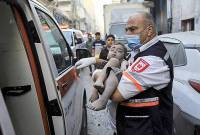 Kemenkes Palestina rilis daftar ratusan bayi yang jadi korban kebrutalan agresi Israel di Gaza. (Foto: REUTERS/STRINGER)