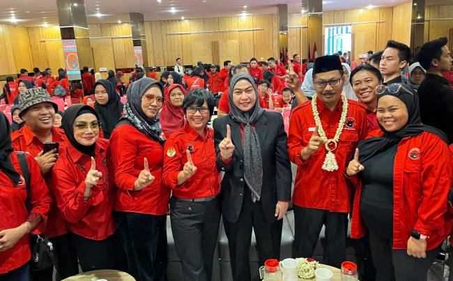 Konsolidasi pemenangan Pilkada 2024 yang digelar di salah satu Hotel di Kota Idaman, Minggu (29/9/2024) sore (SuarIndonesia/Ist)