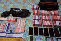 Uang palsu Rp 1,2 miliar disita Bareskrim Polri dari tempat percetakan di Bekasi. (Istimewa)