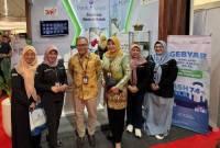 DUKUNG - Stand Bank Kalsel yang hadir di Kalsel Expo 2024