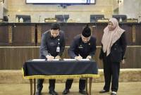 Hasil Rapat Paripurna Dewan Perwakilan Rakyat Daerah (DPRD) Provinsi Kalsel, pada Senin (2/9/2024). SuarIndonesia/Ist)