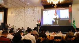 Jaksa Agung,  ST Burhanuddin sekaligus menyampaikan Keynote Speech-nya yang berjudul “Penguatan Peran Jaksa Agung Dalam Pengangkatan dan Pembinaan PPNS, Selasa 3/9/2024. (SuarIndonesia/Ist)