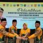 Dirut Bank Kalsel Fachrudin bersama tiga direksi baru dilantik.