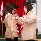 Hj. Raudatul Jannah  penyematan tanda jabatan serta pembacaan ikrar dan berita acara pelantikan, Kamis (5/9/2024) SuarIndonesia/Adv)
