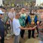 aksi demontrasi di halaman Kantor Gubernur Kalsel Banjarbaru, Jumat (6/9/2024). (SuarIndonesia/RW)