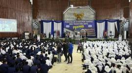BERAKHIR, Ribuan Mahasiswa UNISKA Banjarmasin Ikuti PKKMB Tahun 2024-2025