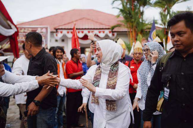Calon Wali Kota Banjarbaru Hj Erna Lisa Halaby
