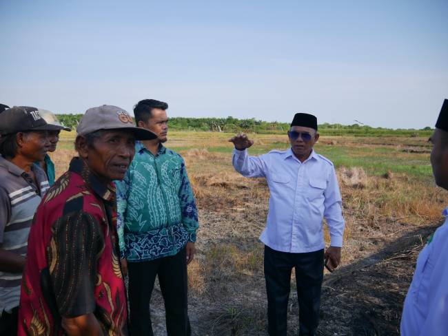 peninjauan lokasi pertanian di berbagai penjuru desa di Bumi Saijaan (SuarIndonesia/Repro)