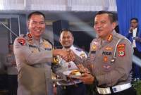 Syukuran Hari Lalu Lintas Bhayangkara Ke-69 di Aula Mathilda Batlayeri, Banjarmasin, Senin (23/9/2024) (SuarIndonesia/Ist)