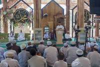 Peringatan Maulid Nabi Muhammad SAW di Mesjid Bambu KH Abdul Qadir Hasan, Desa Kiram, Kabupaten Banjar, Jum’at (27/9/2024). (SuarIndonesia/Adv)