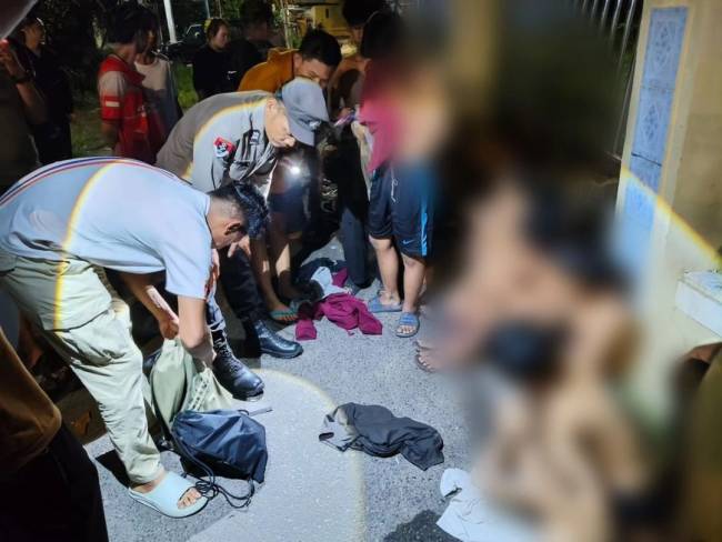 personil Polsek langsung bergerak cepat mendatangi lokasi Jalan Soetoyo S Komplk Pondok Indah, pada Sabtu (28/9/2024) malam (SuarIndonesia/Ist)