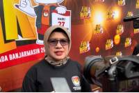 Ketua KPU Kota Banjarmasin, Hj Rusnailah
