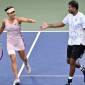 Petenis terbaik Indonesia, Aldila Sutjiadi yang berpasangan dengan petenis India, Rohan Bopanna sukses menembus babak semifinal nomor ganda campuran turnamen tenis Grand Slam US Open 2024 usai menaklukkan unggulan keempat yang berstatus juara Grand Slam yang juga peraih medali emas Olimpiade, Barbora Krejcikova/Matthew Ebden pada babak perempat final di court 5 USTA Billie Jean King National Tennis Center, New York City, Amerika Serikat, Selasa (3/9/2024) dini hari WIB. (Athletica Company/Chryslene Caillaud)