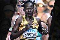 Rebecca Cheptegei meninggal usai dibakar kekasih. (REUTERS/Dylan Martinez)