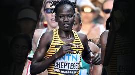 Rebecca Cheptegei meninggal usai dibakar kekasih. (REUTERS/Dylan Martinez)