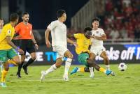 Timnas Indonesia vs Australia berakhir imbang 0-0. (detikcom/RifkiantoNugroho)