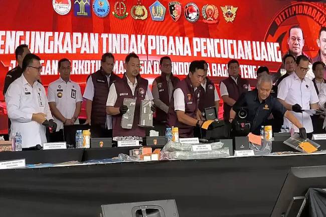 Kabareskrim Polri Komjen Wahyu Widada mengaku telah memerintahkan kepada seluruh jajarannya agar tidak hanya menangkap pelaku melainkan juga menyita seluruh aset yang mereka miliki. (Dok. Polri)