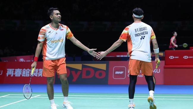 Fajar/Rian lolos ke perempat final China Open 2024. (PBSI)