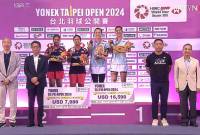 
Febriana Dwipuji Kusuma/Amalia Cahaya Pratiwi berhasil menjadi juara Taipei Open 2024, Minggu (8/9/2024). (Twitter @infobadminton12)