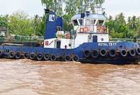 Kapal tugboat Royal TB 17 yang dibajak kelompok perompak di Tanjung Malatayur, perbatasan antara Provinsi Kalteng-Kalsel. (ANTARA/HO-Dokumen Pribadi)