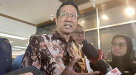Menkumham ungkap aturan terbaru jumlah kementerian. (CNNIndonesia/AriefBimaputra)
