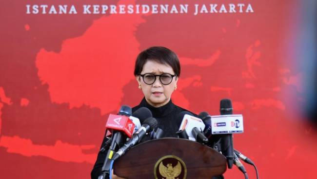 Retno Marsudi, Menlu RI. (Rusman-Biro Pers Sekretariat Presiden)